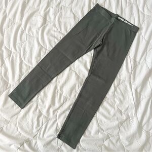 Wonder Nation | Girls Tough Cotton Leggings, Olive Green | L (10-12)